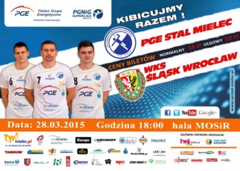 Mielec: mecz PGE Stal Mielec – WKS Śląsk Wrocław.