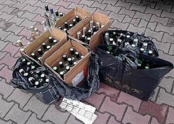 Kolbuszowa Górna: Nielegalny bagaż kierowcy ze świętokrzyskiego.
