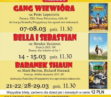 Sandomierz: ''Poranki Młodego Widza''.