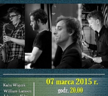 Sandomierz: Koncert jazzowy ''Kuba Więcek Quartet''.