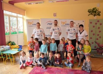 Mielec: Szczypiorniści w przedszkolu