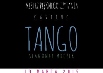 Stalowa Wola: Przyszły Mistrz Pięknego Czytania sprawdzi się w Tangu