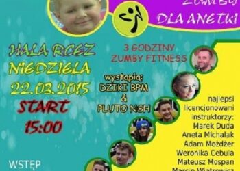 Nisko: Charytatywny Maraton Zumby dla chorej na białaczkę 5letniej Anetki