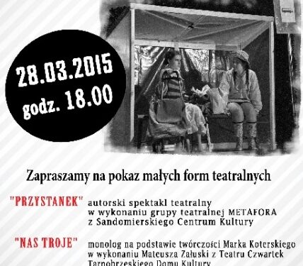 Sandomierz: Spektakle teatrów amatorskich.