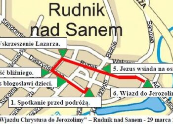 Rudnik: Wjazd Chrystusa do Jerozolimy.