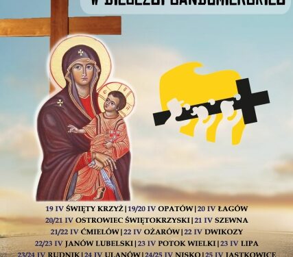 Sandomierz: Symbole Światowych Dni Młodzieży rozpoczęły podróż po diecezji
