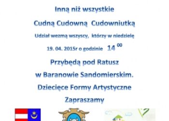 Baranów Sandomierski. Cudna, cudowna  imprezka dla dzieci.