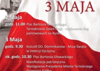 Tarnobrzeg. Święto Konstytucji 3 Maja.