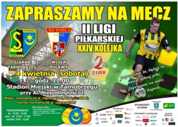 Tarnobrzeg. Mecz Siarka Tarnobrzeg – Wisła Puławy.