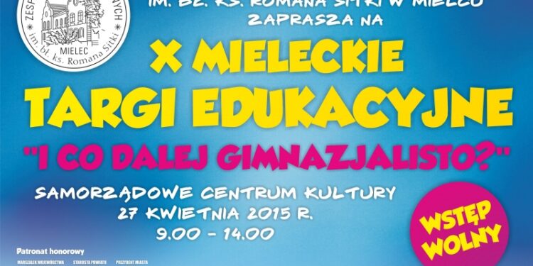 X Mieleckie Targi Edukacyjne " I co dalej gimnazjalisto?"