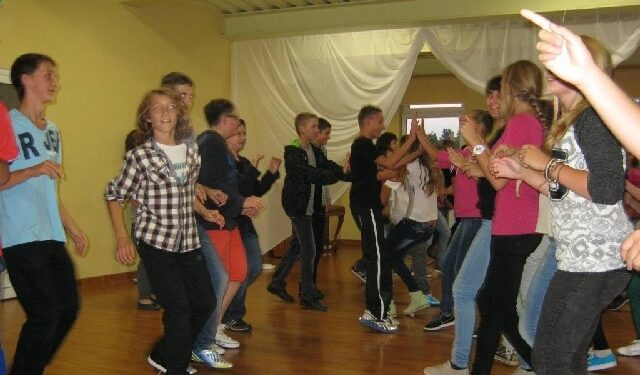 Sandomierz: Pierwsze taneczne kroki pod okiem mistrza.