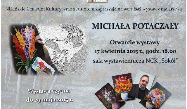 Nisko: Wystawa malarstwa Michała Potaczały.