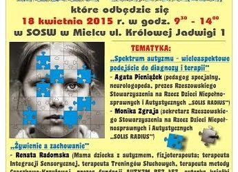 Mielec: Będą mówić o autyzmie.