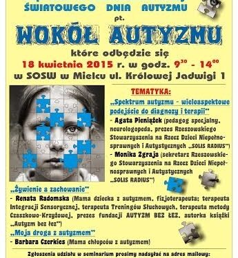Mielec: Będą mówić o autyzmie.