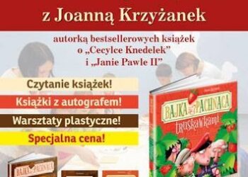 Sandomierz: Spotkanie z pisarką Joanną Krzyżanek.