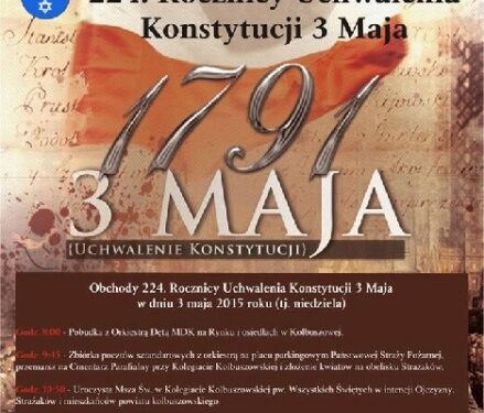 Kolbuszowa: Uroczystości Święta Konstytucji 3 Maja.