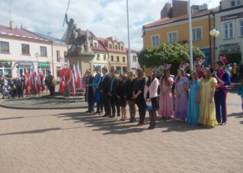Tarnobrzeg. Święto Konstytucji 3 Maja.