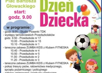 Tarnobrzeg. Miejski Dzień Dziecka na Placu Bartosza Głowackiego.