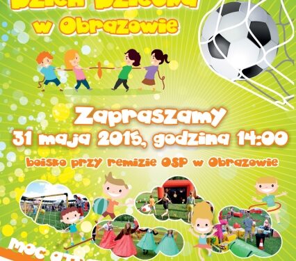 Obrazów. Gminny Dzień Dziecka.