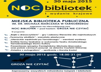 Tarnobrzeg. Noc bibliotek.