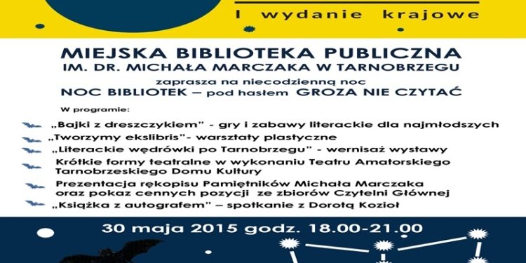 Tarnobrzeg. Noc bibliotek.