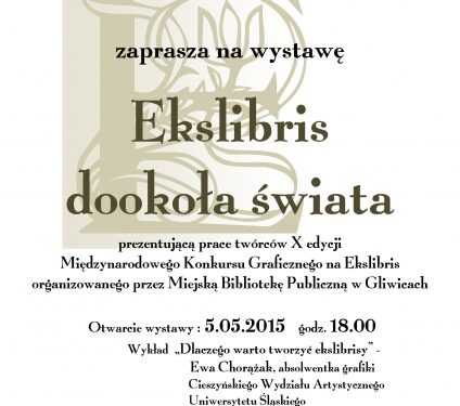 Tarnobrzeg. Wystawa „Ekslibris dookoła świata” .