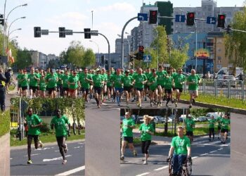 Stalowa Wola: Bieganiem uczcili trzeciomajowe święto.