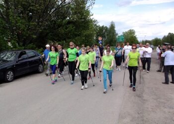 Baranów Sandomierski: Majówka z Nordic Walking