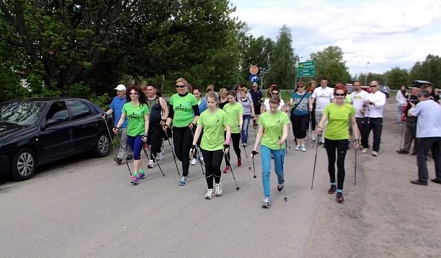 Baranów Sandomierski: Majówka z Nordic Walking