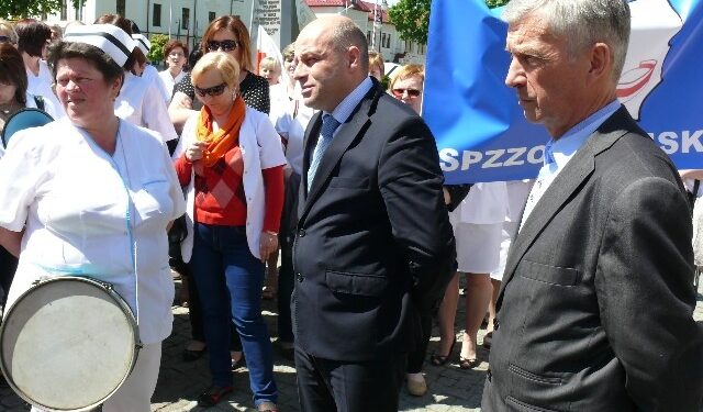 Nisko: Pikieta pielęgniarek.
