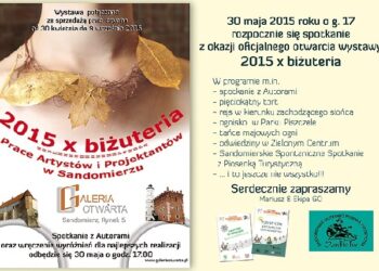 Sandomierz: 2015 razy biżuteria.