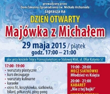 Stalowa Wola: Przyjdź na 'Majówkę z Michałem'.
