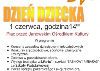 Janów Lubelski: Dzień Dziecka w plenerze.
