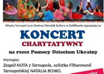 Zaklików: W poniedziałek Koncert Charytatywny dla dzieci z Ukrainy.