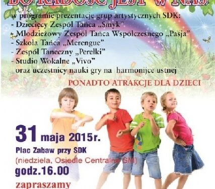 Stalowa Wola: Plenerowy Dzień Dziecka z SDK w niedzielę.