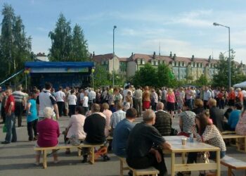 Mielec:  Promowano wartości rodzinne.