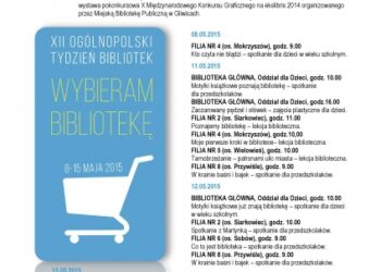 Tarnobrzeg. Miejska Biblioteka Publiczna w Tarnobrzegu zaprasza na Tydzień Bibliotek