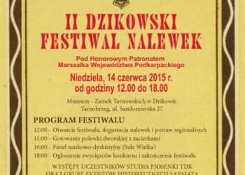 Tarnobrzeg. II Dzikowski Festiwal Nalewek.