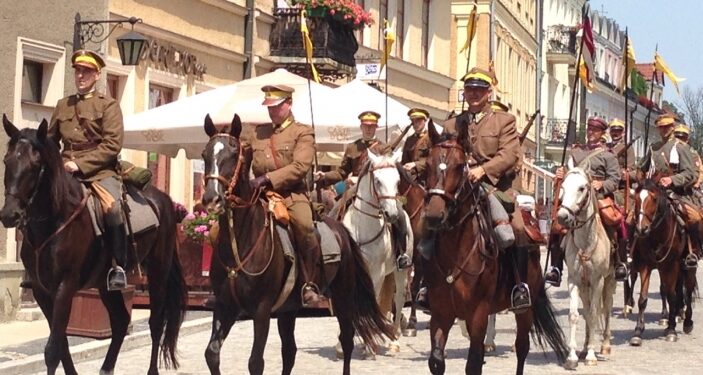 Sandomierz: Trwają uroczystości ku czci 14 Pułku Ułanów Jazłowieckich.