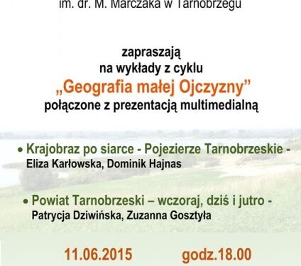 Tarnobrzeg. „Geografia małej ojczyzny”.