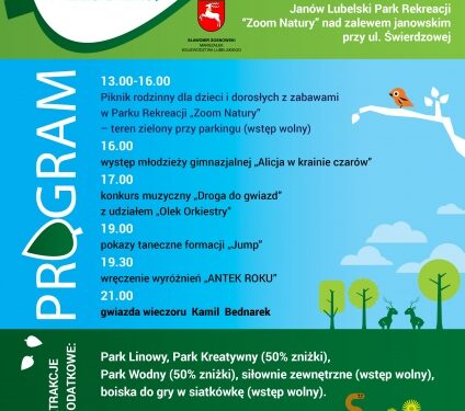 Janów Lubelski. „Zoom Natury”  nad zalewem janowskim.