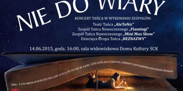 Mielec: Koncert tańca "Nie do wiary"