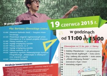 Tarnobrzeg. Festiwal Nauki „Z matematyką przez świat”.