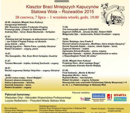 Stalowa Wola: Festiwal muzyczny