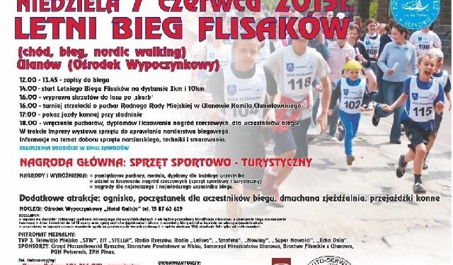 Ulanów: Letnie flisackie bieganie zamiast zimowych szusów.
