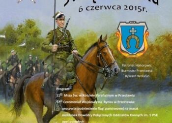 Przecław: 95 rocznica powstania 5 Pułku Strzelców Konnych.