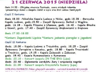 Lipa: W niedzielę Jagodowe Lato.