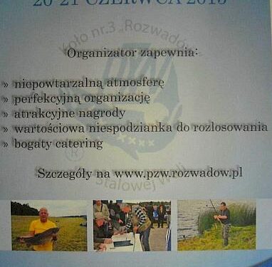 Wilcza Wola: VII Maraton Wędkarski czas zacząć.