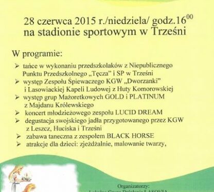 Trześń: Sobótki na ludowo.