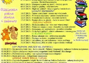 Kolbuszowa: Wakacyjne zajęcia w bibliotece